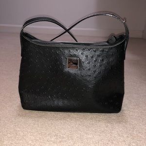 Dooney and Bourke Black Leather Shoulder Bag